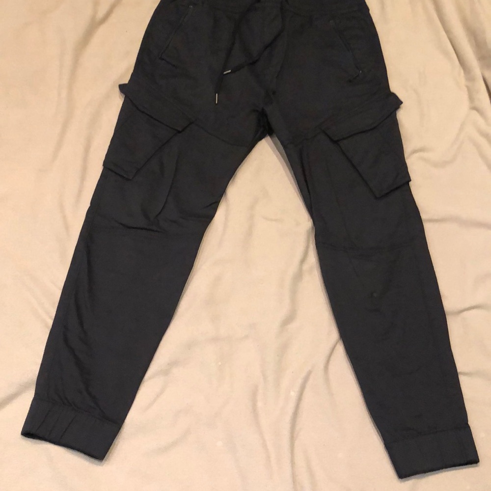 Black Hollister skinny joggers